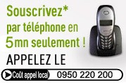 Pour souscrire tel 0950220200